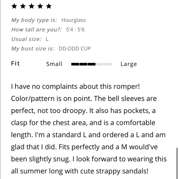 Pocketed Bell Sleeve Romper - Picture 8 of 8